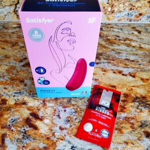 Curvy 1 Satisfyer Female Adult Toy New Model with samples